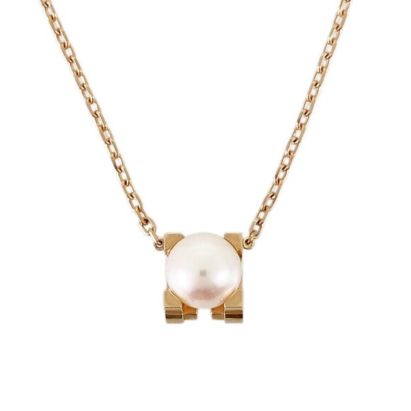 CARTIER C de cartier Rose gold Pearl Necklace - Picture 1 of 14